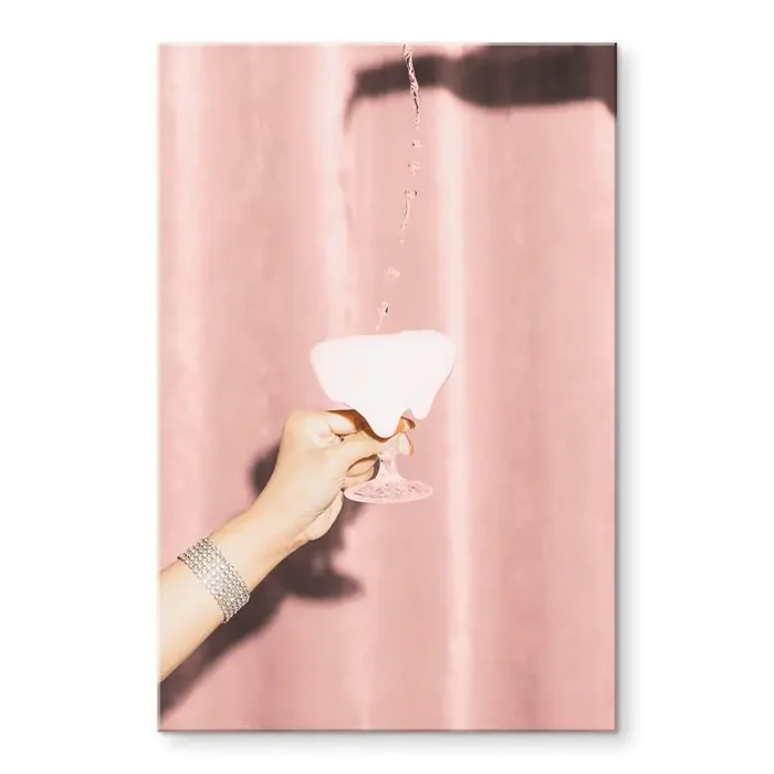 Acrylglasbild 1X Studio – Bitte nachschenken