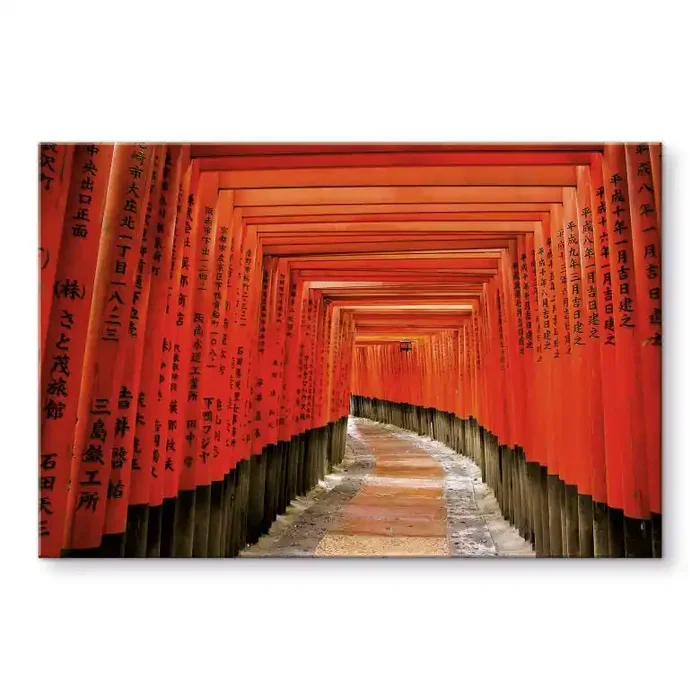 Acrylglasbild Asiatischer Garten