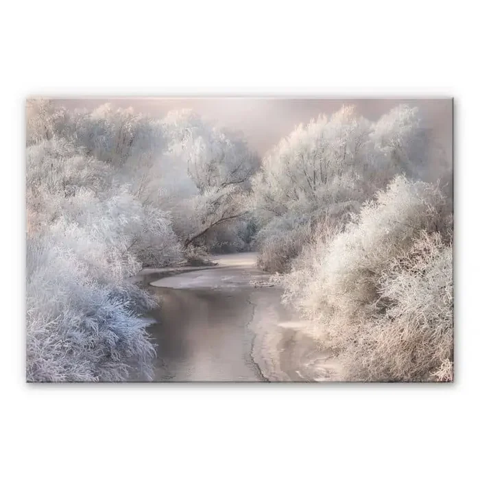 Acrylglasbild Bela – Winterlandschaft