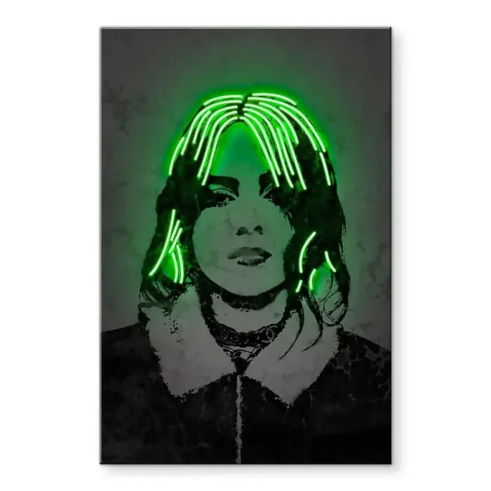 Acrylglasbild Billi Eilish – Mielu