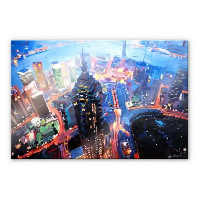 Acrylglasbild Bleichner – Shanghai