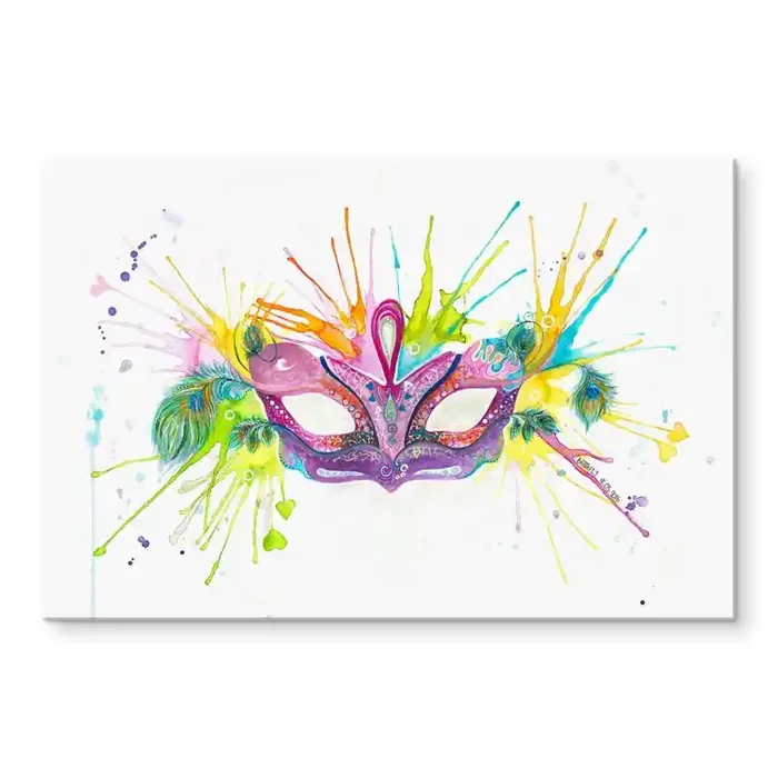 Acrylglasbild Buttafly – Mardi Gras