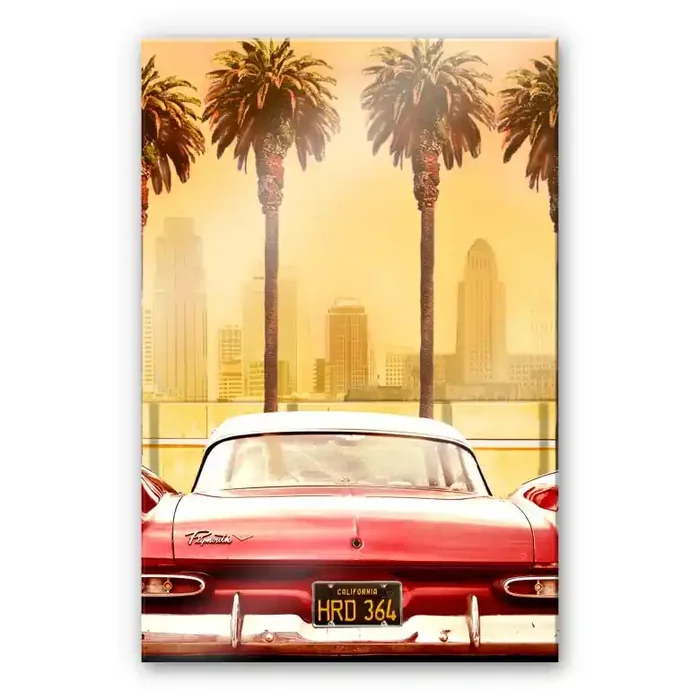Acrylglasbild Butterworth – Oldtimer in Los Angeles