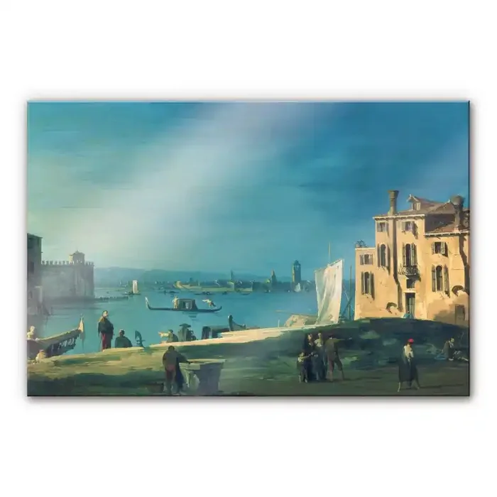 Acrylglasbild Canaletto – Die Insel Murano