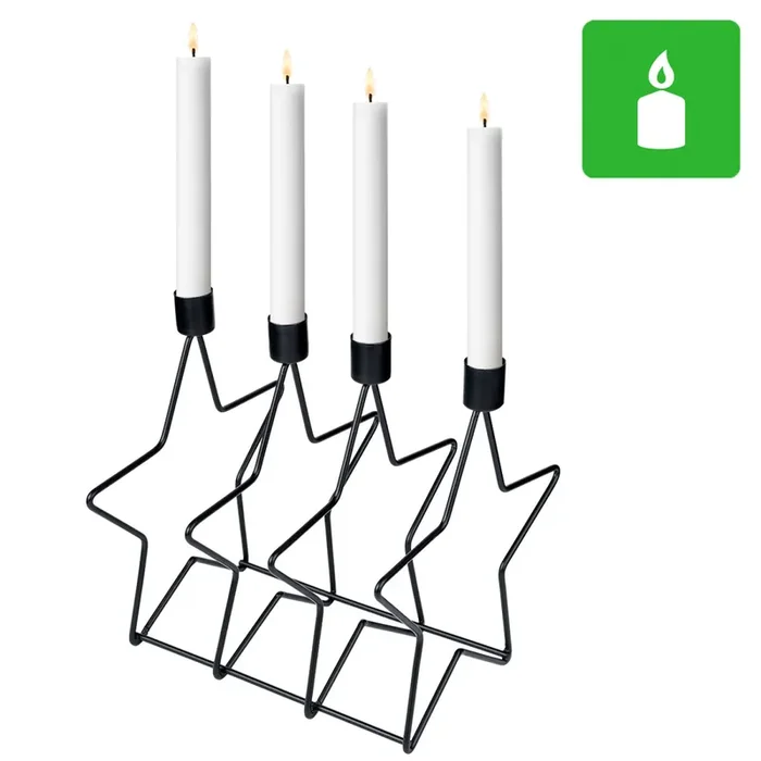 Adventkranz Weihnachtsdeko Kerzenständer Meligne