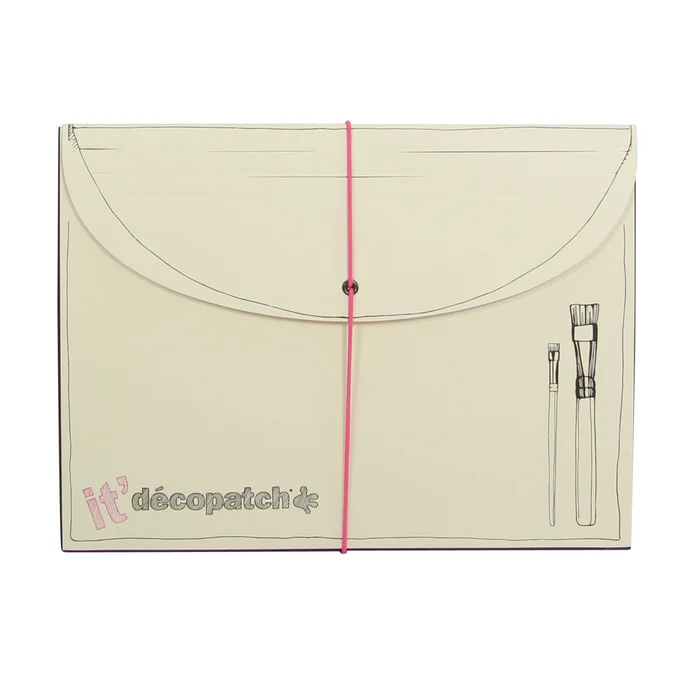 Aktenordner mit Ausstanzung Décopatch [Größe 1,5×31,5×23,5 cm]