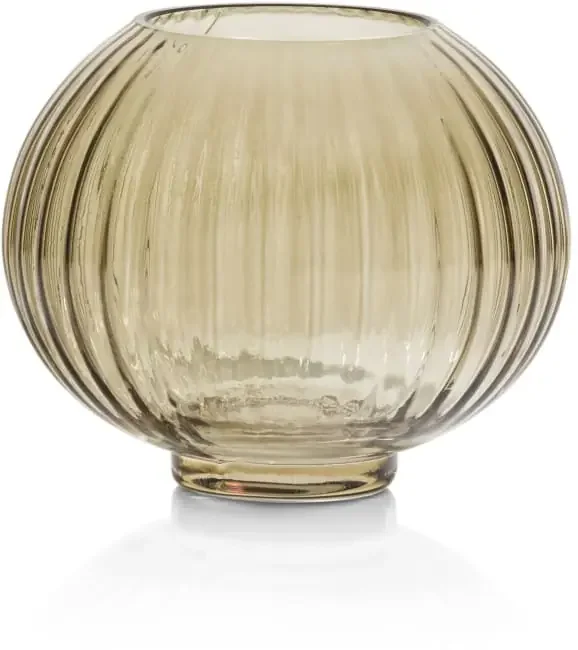 Alanis Teelicht H8cm – Grau