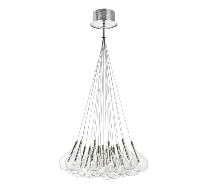 Alma Light Drop LED 19 Pendelleuchte Entworfen von Cristian Cubiña