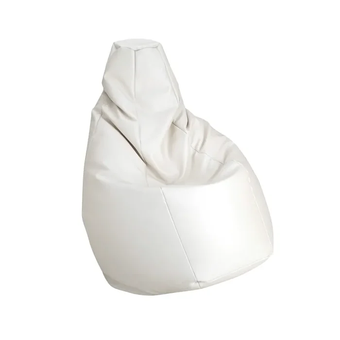 Anatomischer Sessel SACCO von Gatti, Paolini, Teodoro für Zanotta – Orange / Groß