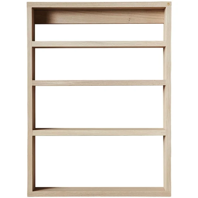 Andersen Furniture A-Podium Regal 70x10x52 Weiß Lackierte Eiche