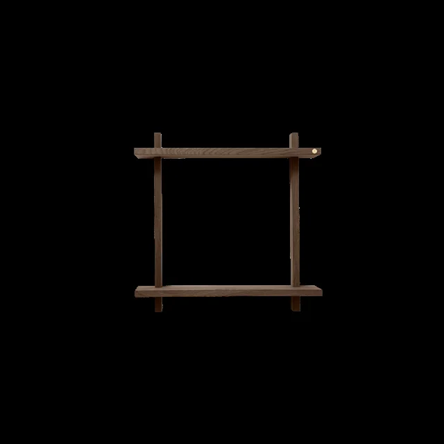 Andersen Furniture Treat Regal, Doppelt, Groß, Geräucherte Geölte Eiche