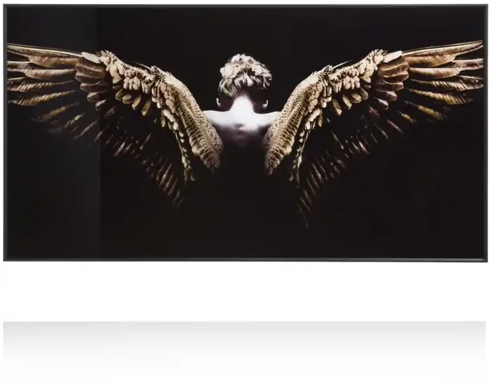 Angel Wings Bild 80x150cm – Braun