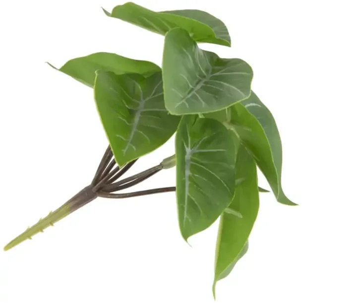Anthurium Mini Bush H13cm Kunstblume – Gruen