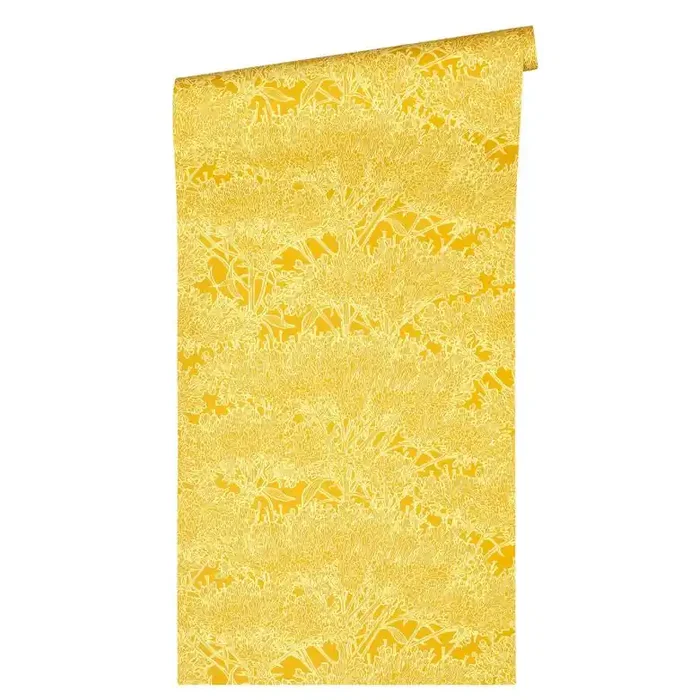 Architects Paper Vliestapete Absolutely Chic Blumentapete floral gelb