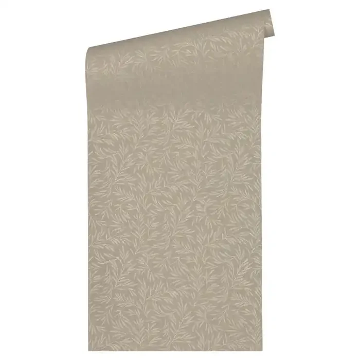 Architects Paper Vliestapete Alpha Blumentapete floral braun, grau, metallic