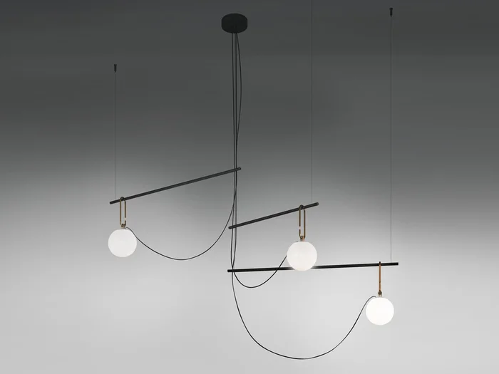 Artemide nh S3 14 Cluster Pendelleuchte Entworfen von Neri & Hu
