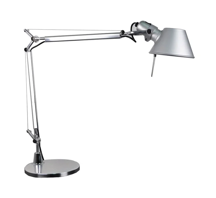Artemide Tolomeo LED Mini Tisch Aluminium Entworfen von De Lucchi-Fassina