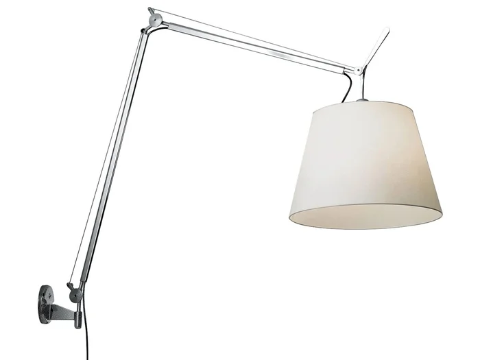 Artemide Tolomeo Mega LED Wandleuchte Entworfen von De Lucchi-Fassina