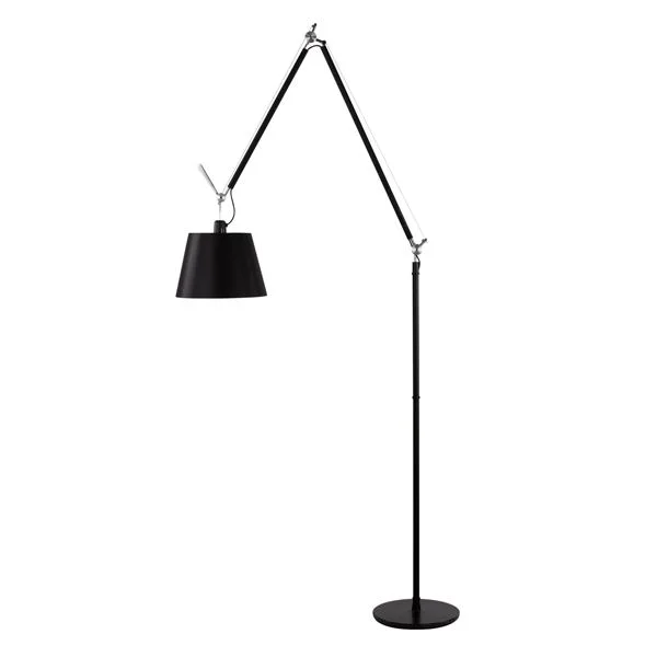 Artemide Tolomeo Mega Stehlampe Schwarz 32 cm Lampenschirm