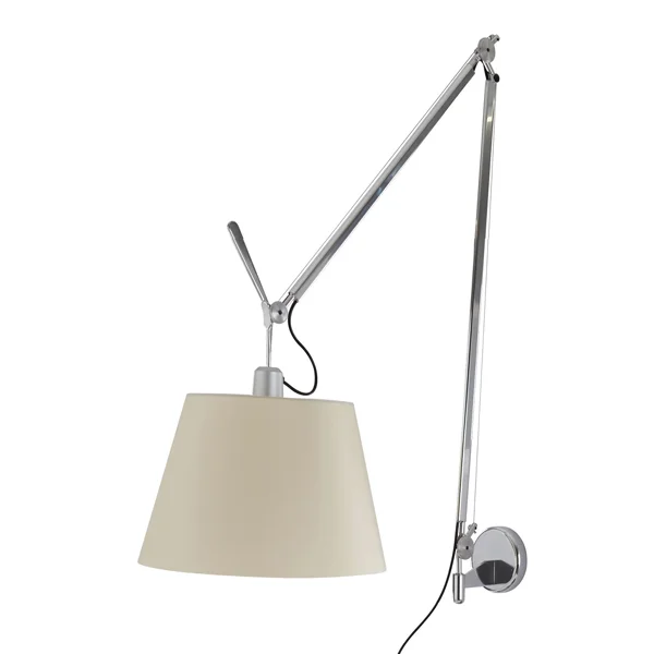 Artemide Tolomeo Mega Wandlampe Pergament 36cm