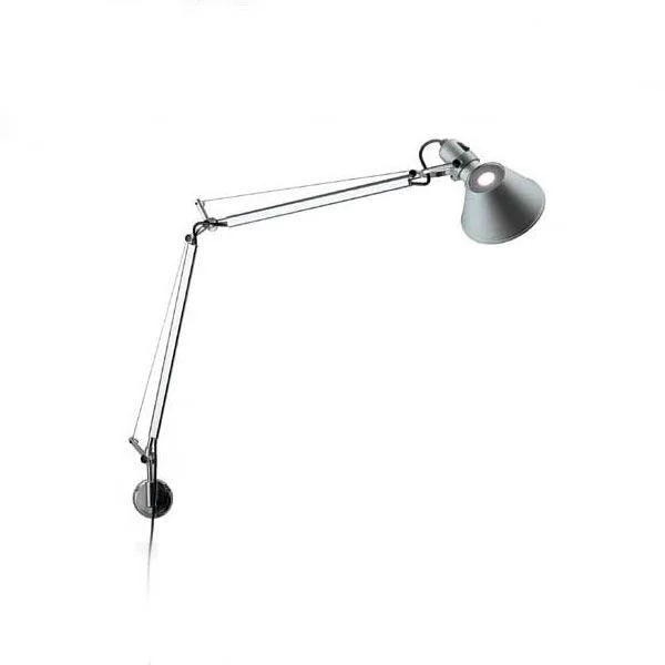 Artemide Tolomeo Mini Wandlampe Aluminium