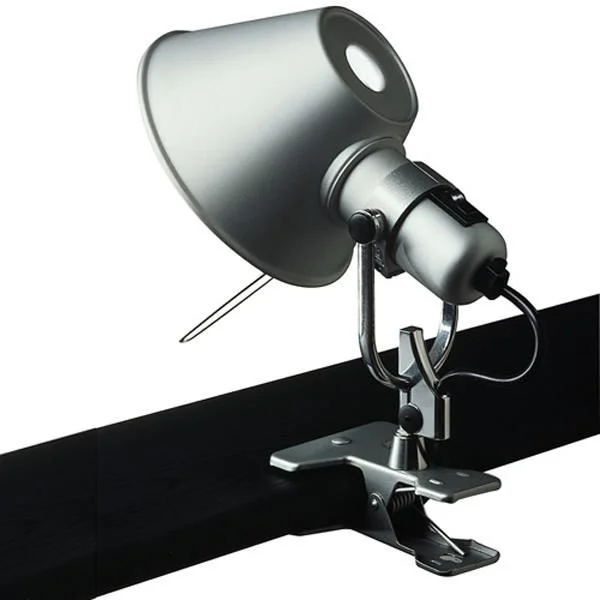 Artemide Tolomeo Pinza Wandlampe Mit Klemme Aluminium