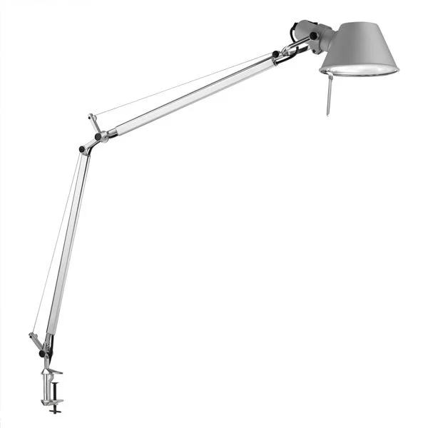 Artemide Tolomeo Tischlampe Aluminium mit Klemme