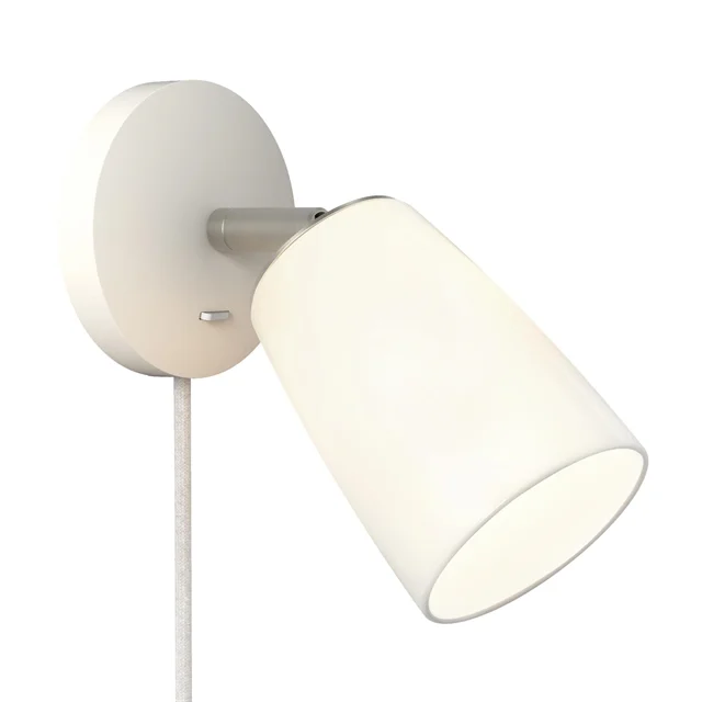 Astro Carlton Wandlampe mit Kabel Porzellan
