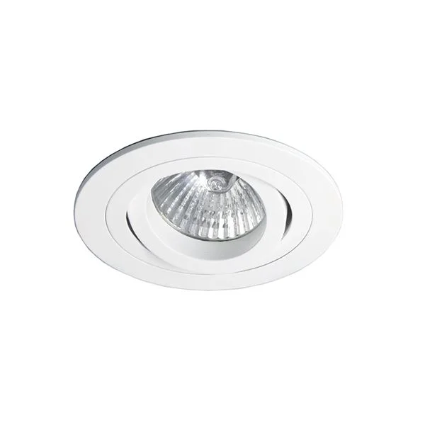 Astro Taro Runder Verstellbarer Spot Weiß