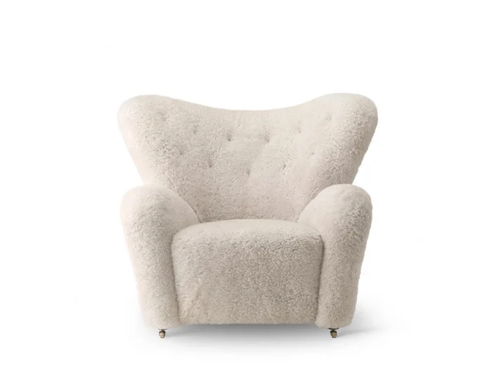 Audo Copenhagen The Tired Man Sessel Entworfen von Flemming Lassen