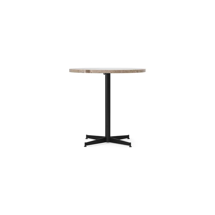 Audo Nook Esstisch Ø80 Schwarz/ Kunis Breccia