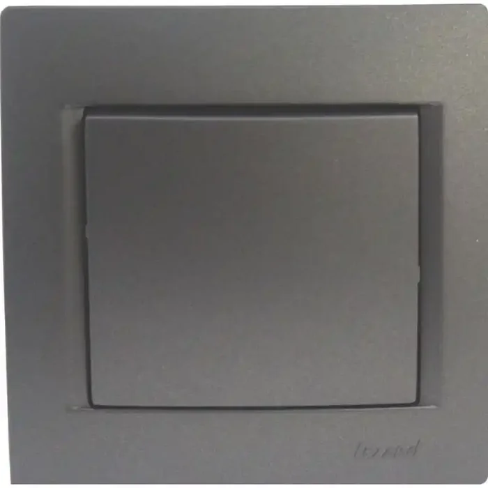 Ausschalter KARINA anthrazit 250V/10A