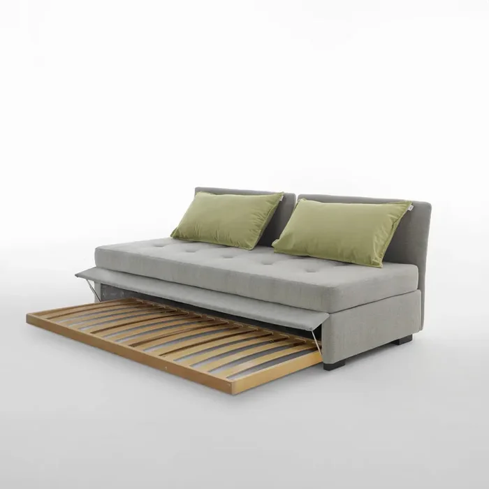 Ausziehbett ISOLETTO von Orizzonti Design Center für Horm – Sofa / B 200 x T 80 / Kat. Basic Weiß