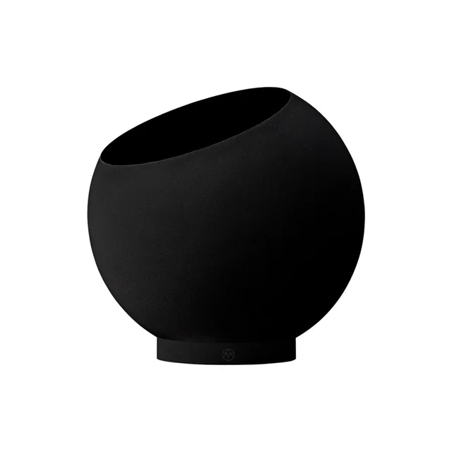AYTM GLOBE Blumentopf Ø30 Schwarz