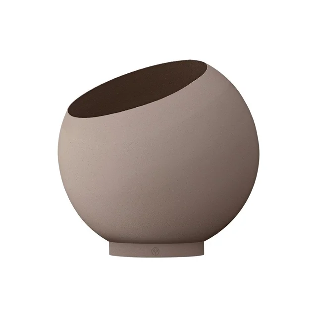 AYTM GLOBE Blumentopf Ø37 Taupe