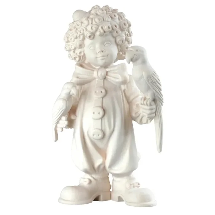 Babyclown mit Voegel