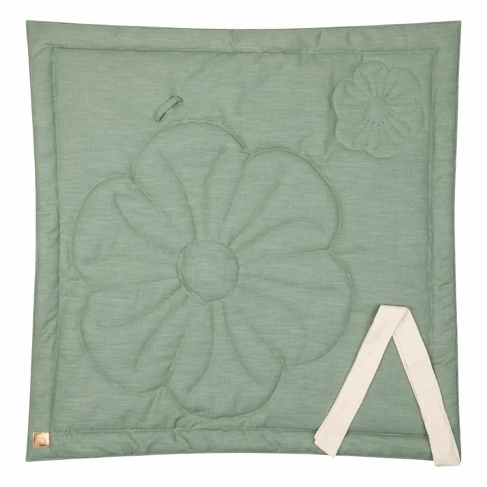 Babydecke aus Leinen Moi Mili Sage