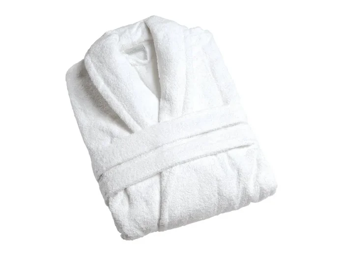 Bademantel mit Kragen, Grösse XXL