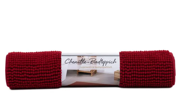 Badteppich Chenille 50 x 70 cm