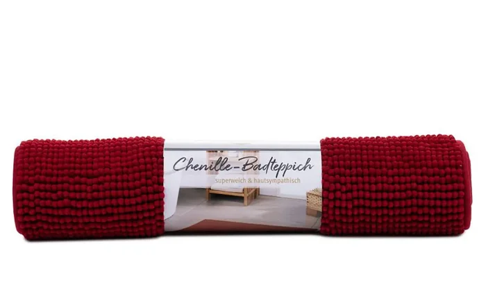 Badteppich Chenille 60 x 100 cm