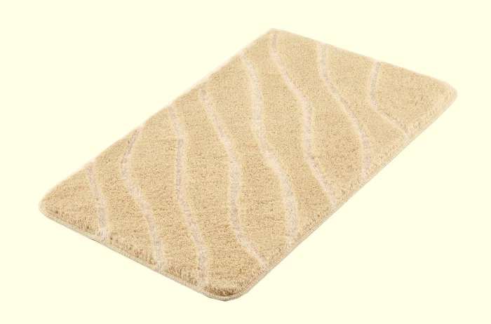 Badteppich Kleine Wolke Tram Caramel beige