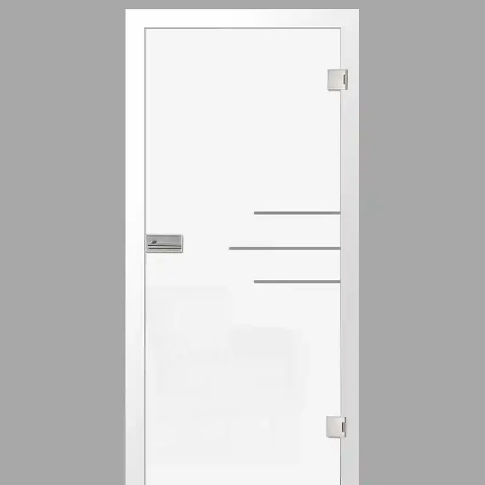 bahia Motiv klar – Ganzglastüren / Glastüren mit Zarge Komplettset – Erkelenz