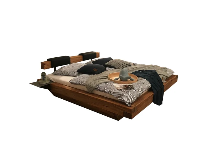 Balkenbett 17 mit Bettkasten