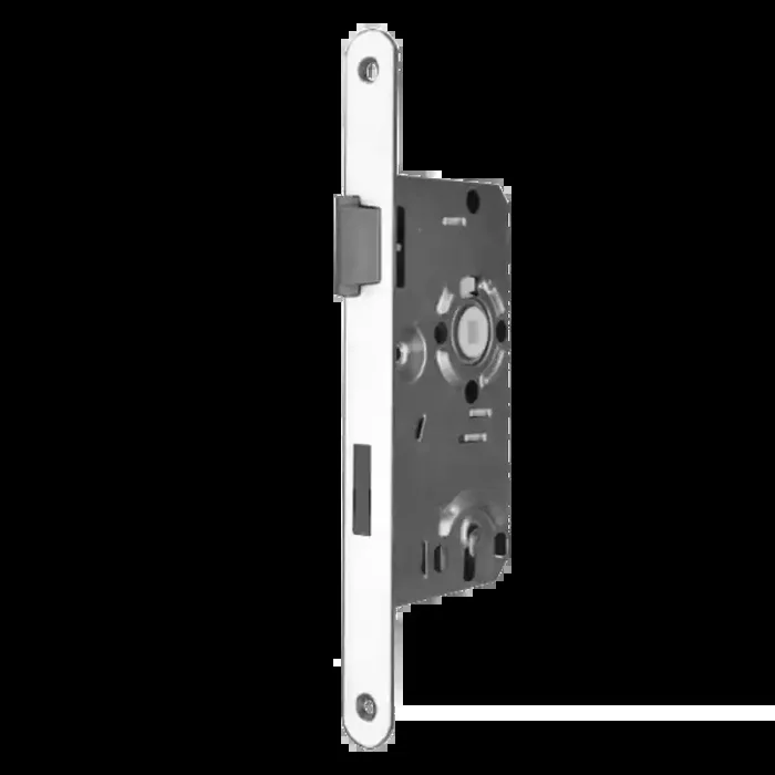 BB – Schlosskasten weiß / Einsteckschloss – Buntbartschloss links