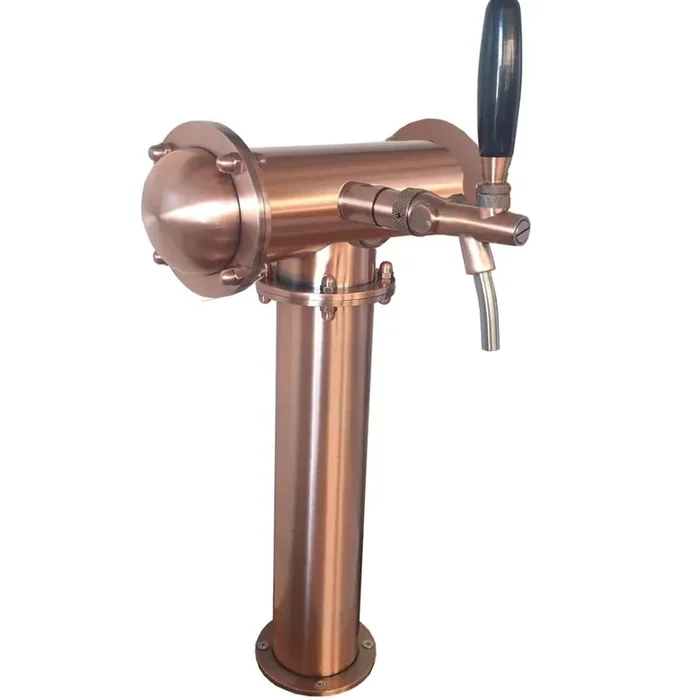 Beer Tower „Mr. T“ Bronze 1 leitig mit Kompensatorschankhahn