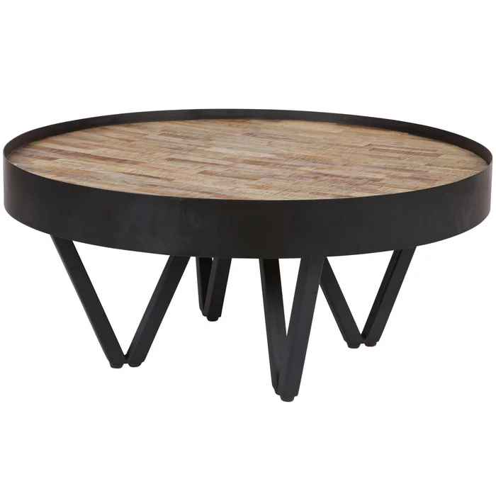 Beistelltisch Woood Dax [Größe 34x74x74 cm]