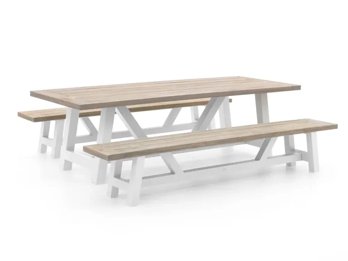 Bellagio Bresimo 260 cm Picknick Sitzgruppe 3-teilig