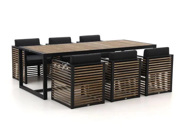 Bellagio Cadora 240 cm Gartenmöbel-Set 7-teilig