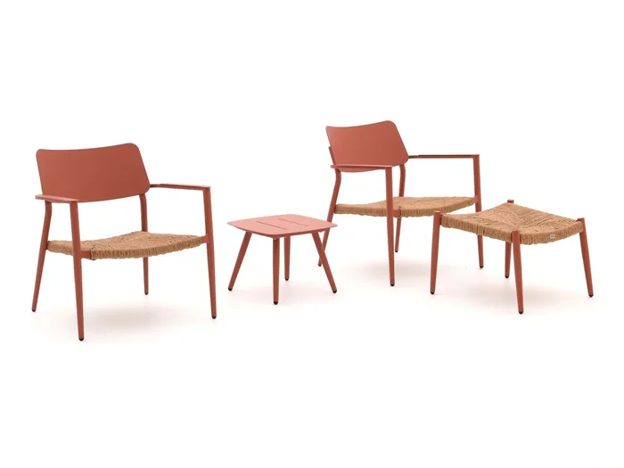 Bellagio Cino Balkonmöbel-Set 4-teilig stapelbar