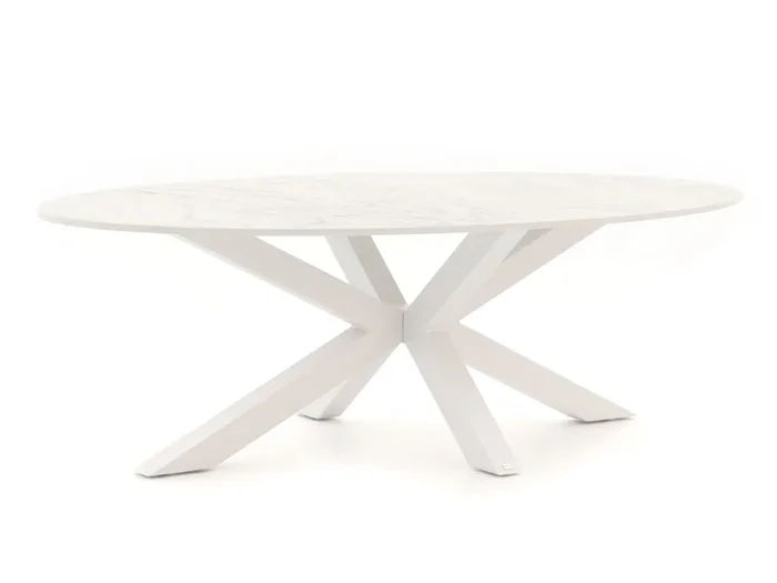 Bellagio Induno Ellips Gartentisch 240×120 cm